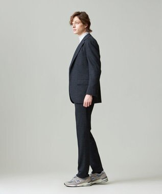 J.PRESS MEN 【セットアップ対応】SOFAニット ハイグレードジャージ ジャケット グレー系8