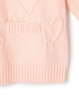 TOCCA 【chayさん着用】HEART HUG KNIT カーディガン ピンク系