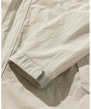 JOSEPH ABBOUD MOUNTAIN 【CREA掲載・ECO撥水/軽量/抗菌性/ライナードッキング対応】タスランワッシャー マウンテン パーカー ライトグレー系