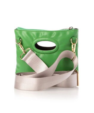 UNBILLION cachecache プクプクミニショルダー グリーン