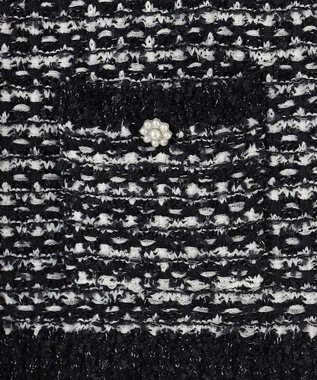 組曲 フリンジニット ベスト モノトーン