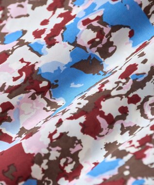 Green Parks ■ＥＳＣＡＲ　モザイクｐｔレースアップワンピース Off White