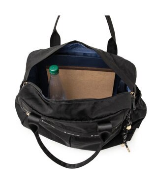 LANVIN en Bleu トゥリズム 2wayボストンバッグ ブラック