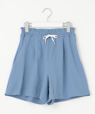 Feroux 【接触冷感・UVカット・吸水速乾】ラッシュガードハーフ パンツ ブルー系