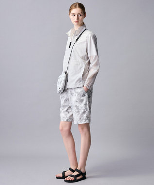 JOSEPH ABBOUD MOUNTAIN 【軽量/ECO撥水/ポケッタブル】ナイロンフライリップ ブルゾン ライトグレー系