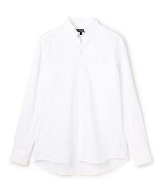 JOSEPH HOMME 新柄【オリジナル素材】ラティスジャガードストレッチ　ウィングカラーシャツ ホワイト系