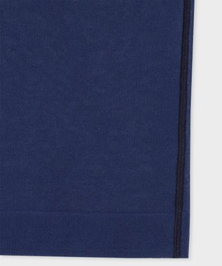 Paul Smith 【洗える】シアー 半袖 ニット ダークブルー