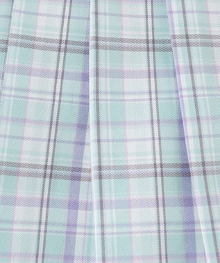 ANY KIDS チェックプリーツスカパン ミント