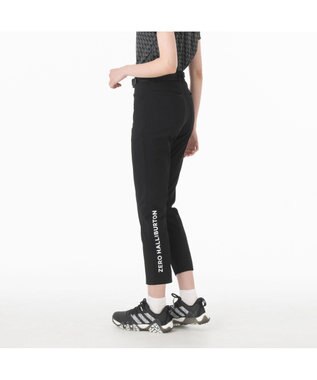 ZERO HALLIBURTON サマーシアサッカーパンツ 82838 W4S7aレディースゴルフ ブラック