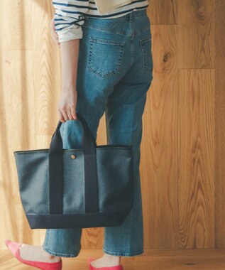 TOPKAPI 【Breath TOPKAPI】SCOTCH GRAIN スコッチグレイン ネオレザー A4トートバッグ ブラック