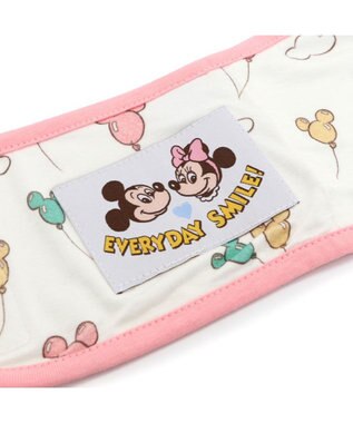 PET PARADISE ディズニー ミッキーマウス マナーベルト 《風船柄》 小型犬 ホワイト×ピンク