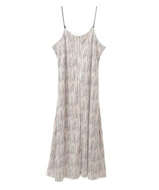 Green Parks ・ＥＬＥＮＣＡＲＥ　ＤＵＥ　フロントＺＩＰプリーツワンピ Beige