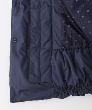 組曲 KIDS 【150-160cm】中綿 ショートコート ネイビー系