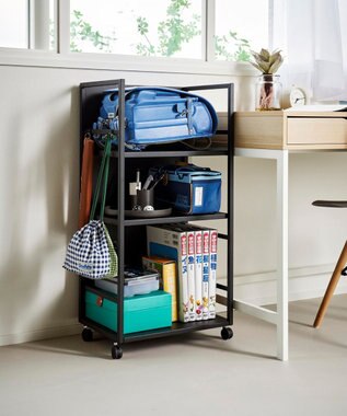 tower 目隠しワゴン タワー L ブラック ブラック