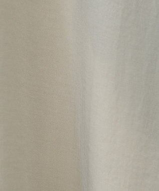 Green Parks ７分袖ミディ丈シャツワンピース Light Khaki