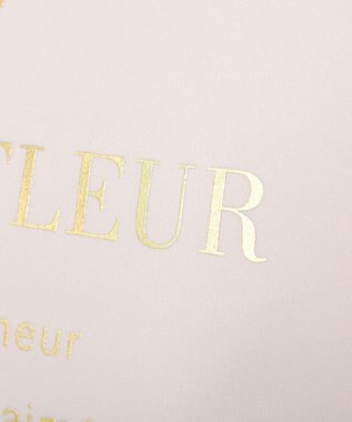 Maison de FLEUR ブランドロゴフリルハンドルトートMバッグ Pink