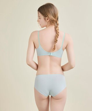 une nana cool 【リニューアル】364ブラ シンプル ノンワイヤーブラ ミント