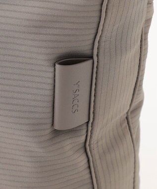 Y'SACCS コーデュロイライクナイロントート グレージュ