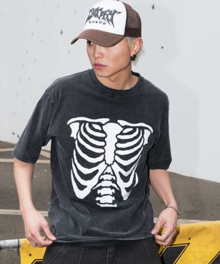 WEGO 【ユニセックス着用ITEM】ブリーチボーングラフィックT（SS） スミクロ