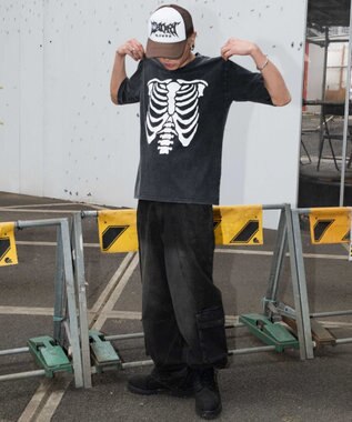 WEGO 【ユニセックス着用ITEM】ブリーチボーングラフィックT（SS） スミクロ