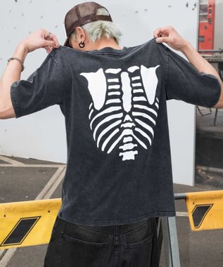 WEGO 【ユニセックス着用ITEM】ブリーチボーングラフィックT（SS） スミクロ