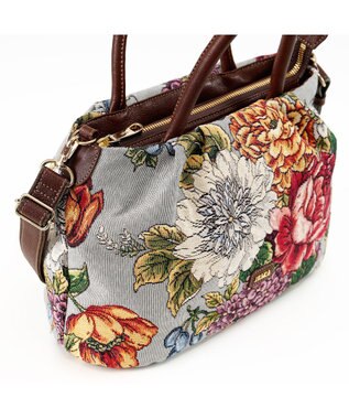 IBIZA ディーア　2WAYバッグ ライトグレー