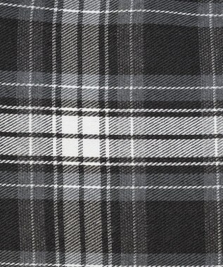 J.PRESS LADIES 【完全受注生産】ポーチ付き キャンバス トートバッグ ダルブルー×グレーチェック系