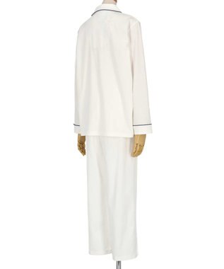 une nana cool ハイゲージコットンパジャマ　ＭＡＤＥ　ＷＩＴＨ　ＬＩＢＥＲＴＹ　ＦＡＢＲＩＣ WH