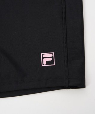 OP／FILA 【FILA】スクール水着タンキニ 上下セット ブラック×ピンク