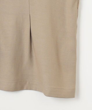 自由区 【XSサイズ～/洗える】キュプラリネンシャンタン ブラウス ベージュ系