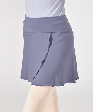 Chacott ショーツスパッツ付スカート アイアンブルー