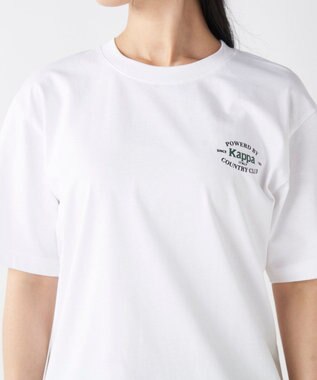 OP／FILA 【Kappa】ゴルフグラフィック Tシャツ ホワイト