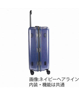 ACE BAGS & LUGGAGE ACE クレスタ2F スーツケース フレームタイプ 7~10泊 83L 05108 エース ネイビーヘアライン