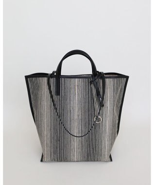 MORROW by thank 【A4サイズ収納可/軽量】VIVIAN MIDDLE ミックスストライプ