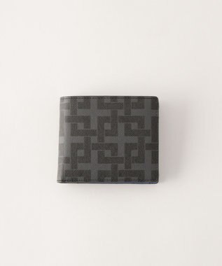 MIYABIYA La quoh with kirakaracho 角つなぎ プリントレザー 二つ折り財布