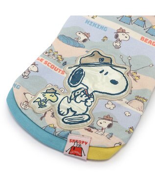 PET PARADISE スヌーピー トレーナー《キャンプ柄》 小型犬 カーキ