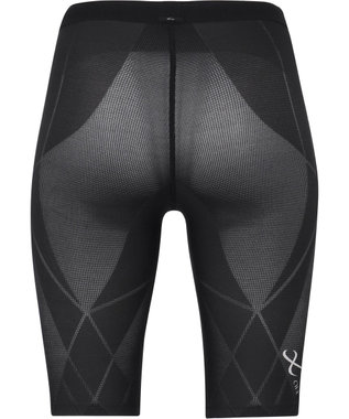 CW-X 【WOMEN】 CW-X スポーツタイツ ハーフ ひざ上丈 下半身サポート(股関節・腰・おしり・ふともも) 全面メッシュ素材 マラソン・球技 レディース HZY775 /ワコール ブラック