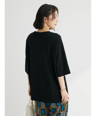 Green Parks アシメトリーデザインチュニック Black