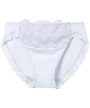 Wing ショーツ アウターにひびきにくい KB3000とペア やさしいフィット感 【ナチュラルアップブラ】 はきこみ丈あさめ KF3010 ウイング／ワコール サックス