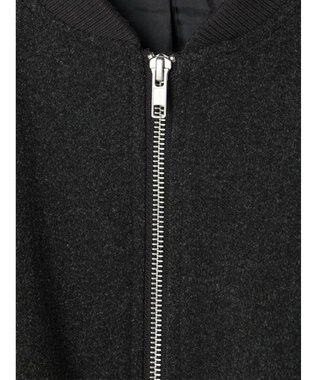 Green Parks ・ＥＬＥＮＣＡＲＥ　ＤＵＥ　ウールライクブルゾン Charcoal Gray