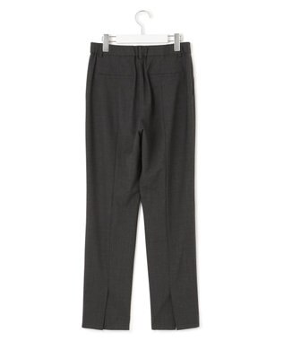 23区 L 【洗える】TWマットクロス スティック パンツ グレー系