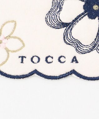 TOCCA 【TOWEL COLLECTION】SCALLOP FLOWER TOWELCHIEF タオルハンカチ アイボリー系