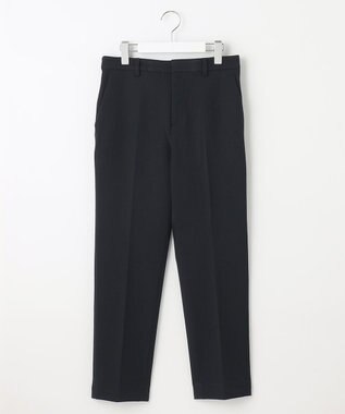 自由区 【XSサイズ～/洗える】TRギャバ テーパードパンツ ネイビー系