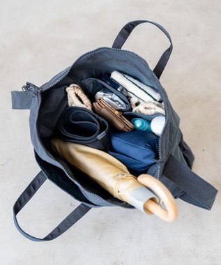 NIZYU KANO 【はまじコラボ】Airyトート Mサイズ ダークグレー