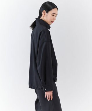 23区 【エステータ】ライトダブルクロス ブルゾン ブラック