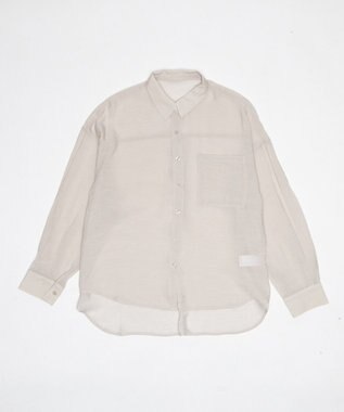 WEGO 【2026年春夏新作】シアーシャツ グレーその他