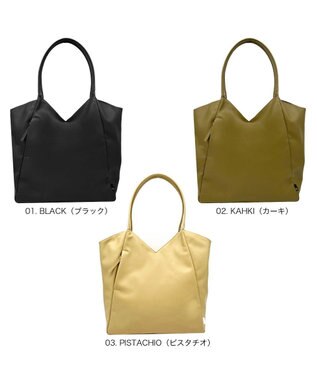 ROOTOTE 3666【シャープな印象】LT.ラウンド.Vカット-A 01：ブラック