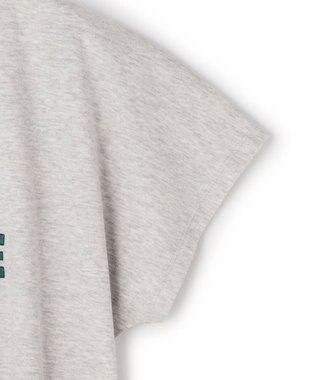 UNFILO BEAUTY FORM-T cotton ロゴ フレンチスリーブ Tシャツ TOPグレー