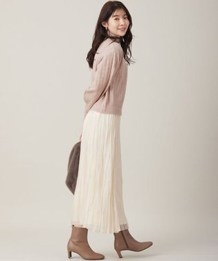 ANY SIS 【洗える】シャーベットカラー ニット ピンク