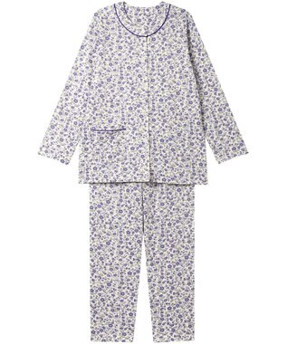 Wing パジャマ 綿100%(本体肌側) あったか 冬 長袖 長ズボン レディース EP6022 ウイング／ワコール